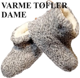 uld tøfler dame